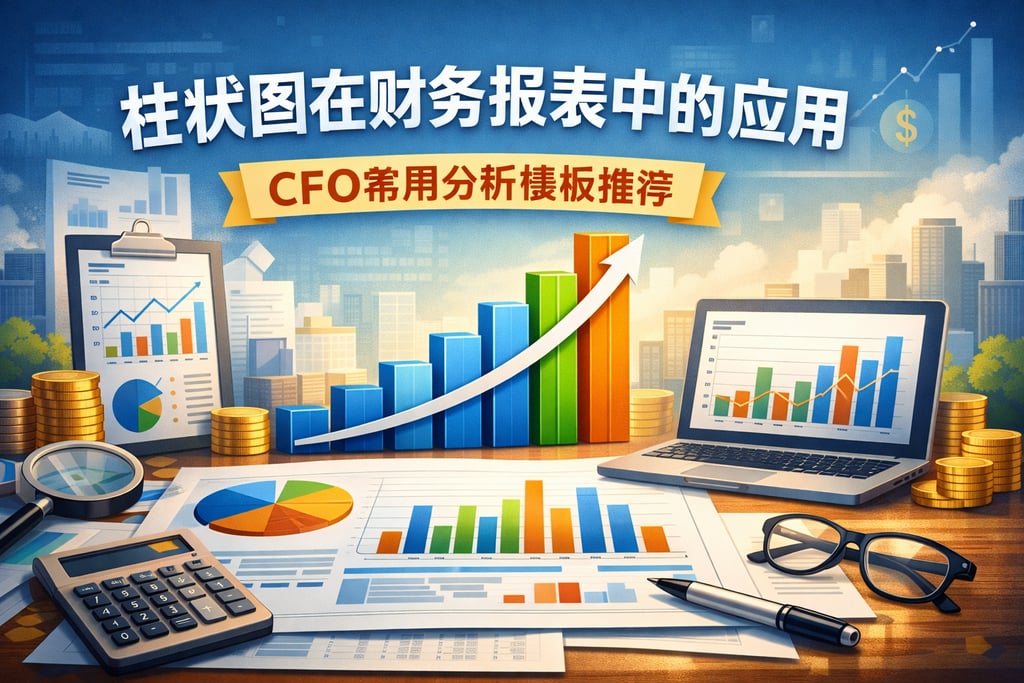 柱状图在财务报表中的应用？CFO常用分析模板推荐