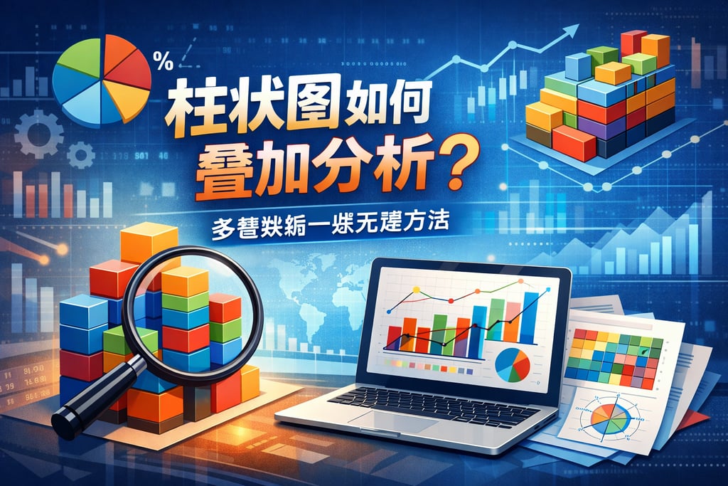 柱状图如何叠加分析？多维数据一览无遗方法