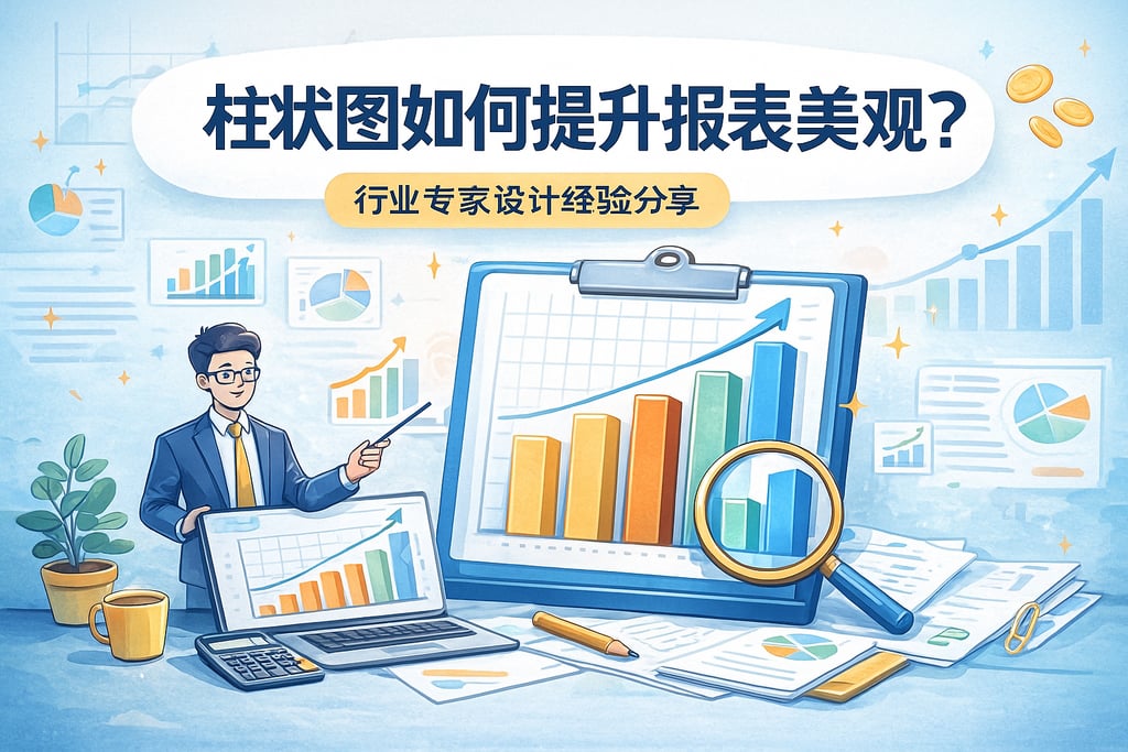 柱状图如何提升报表美观？行业专家设计经验分享