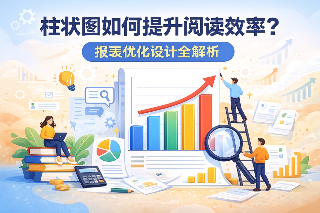 柱状图如何提升阅读效率？报表优化设计全解析