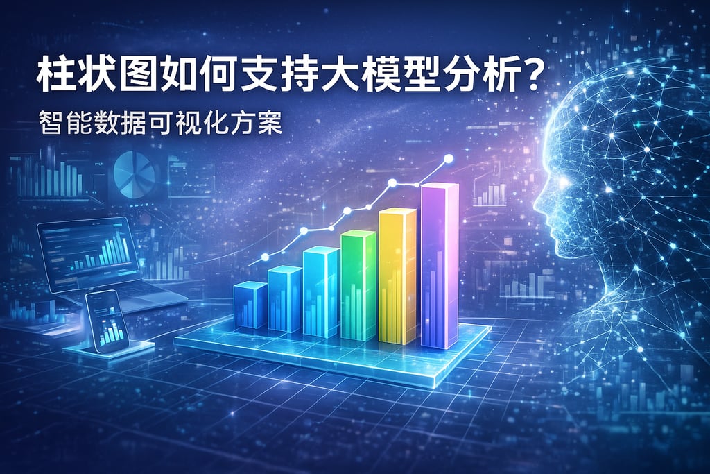 柱状图如何支持大模型分析？智能数据可视化方案