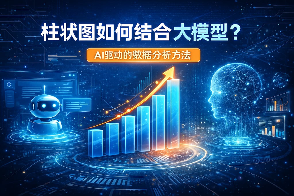 柱状图如何结合大模型？AI驱动的数据分析方法