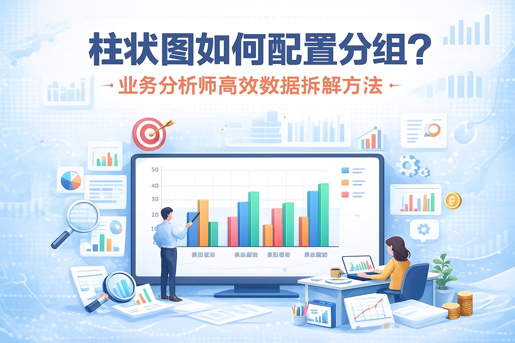 柱状图如何配置分组？业务分析师高效数据拆解方法