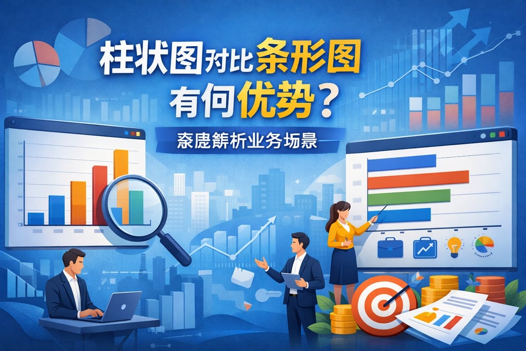 柱状图对比条形图有何优势？深度解析业务场景