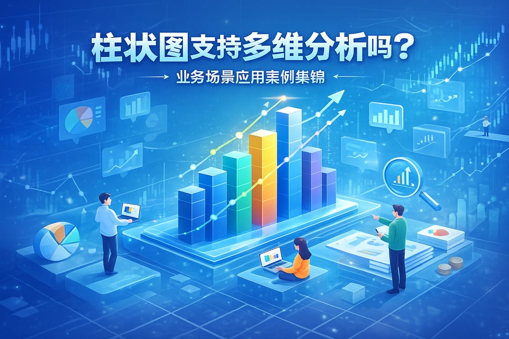 柱状图支持多维分析吗？业务场景应用案例集锦