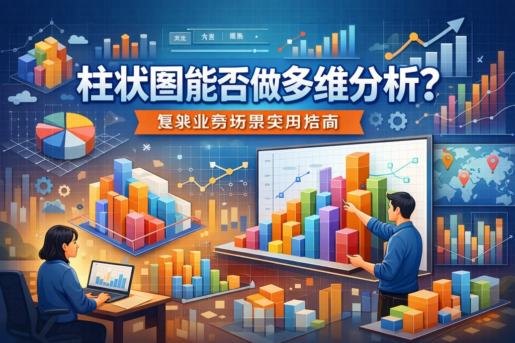 柱状图能否做多维分析？复杂业务场景实用指南
