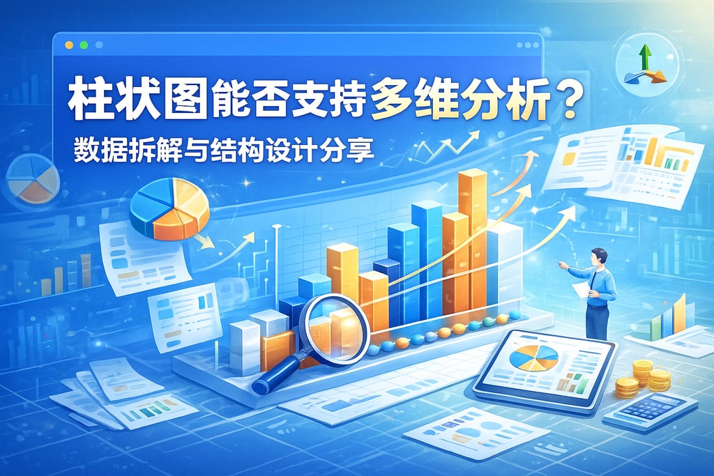 柱状图能否支持多维分析？数据拆解与结构设计分享