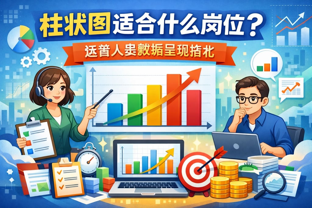 柱状图适合什么岗位？运营人员数据呈现指北