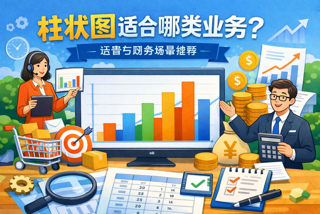 柱状图适合哪类业务？运营与财务场景推荐