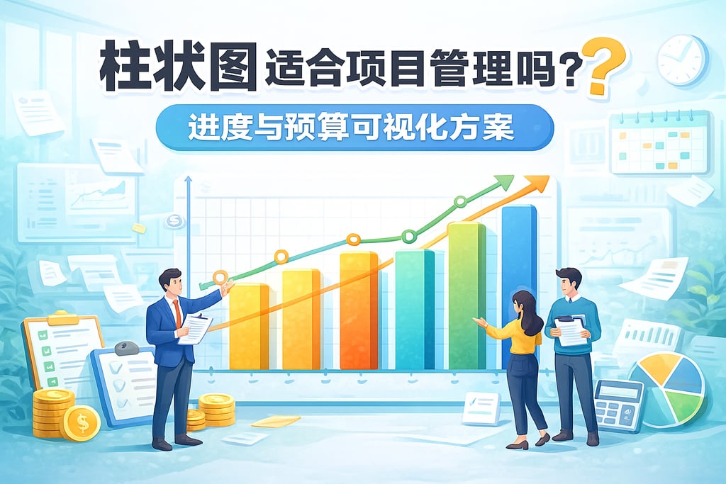 柱状图适合项目管理吗？进度与预算可视化方案
