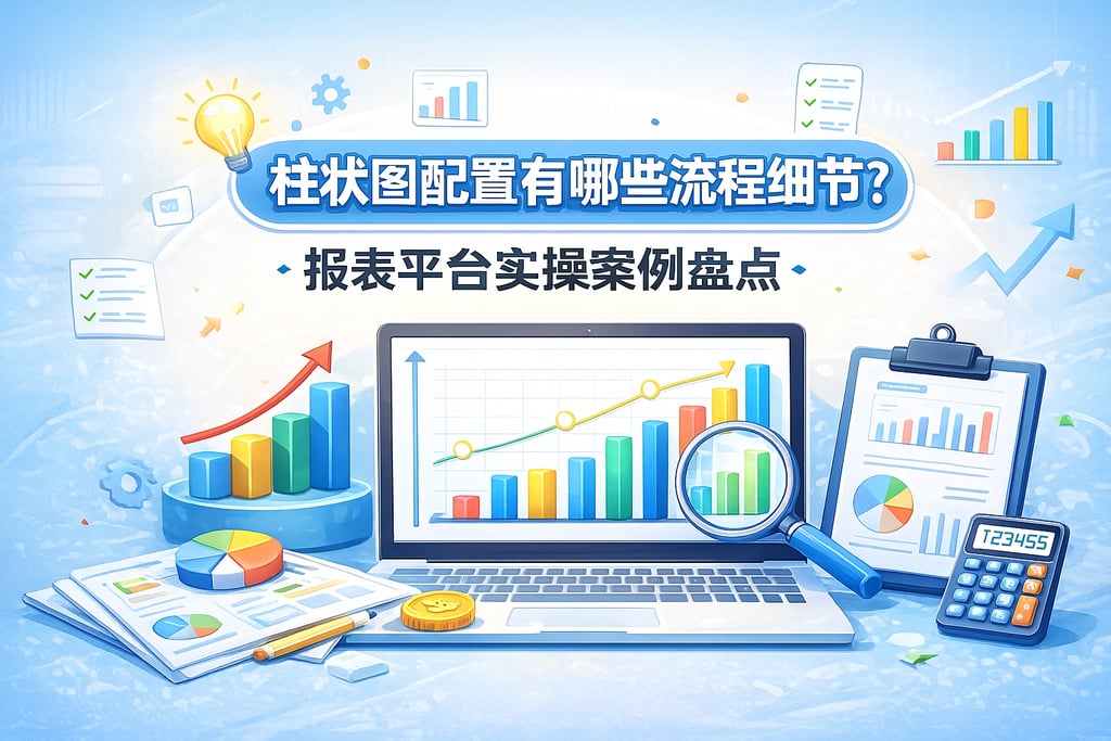 柱状图配置有哪些流程细节？报表平台实操案例盘点