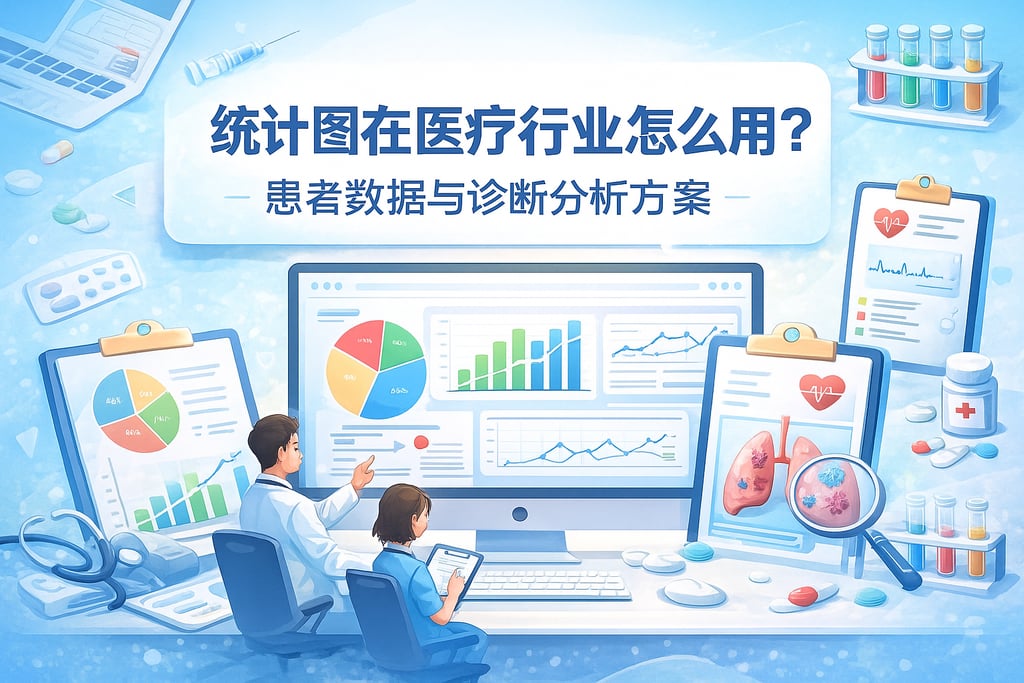 统计图在医疗行业怎么用？患者数据与诊断分析方案