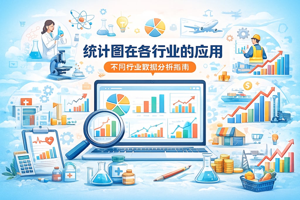 统计图在各行业的应用？不同行业数据分析指南