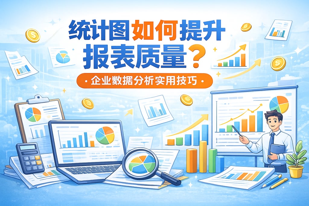 统计图如何提升报表质量？企业数据分析实用技巧