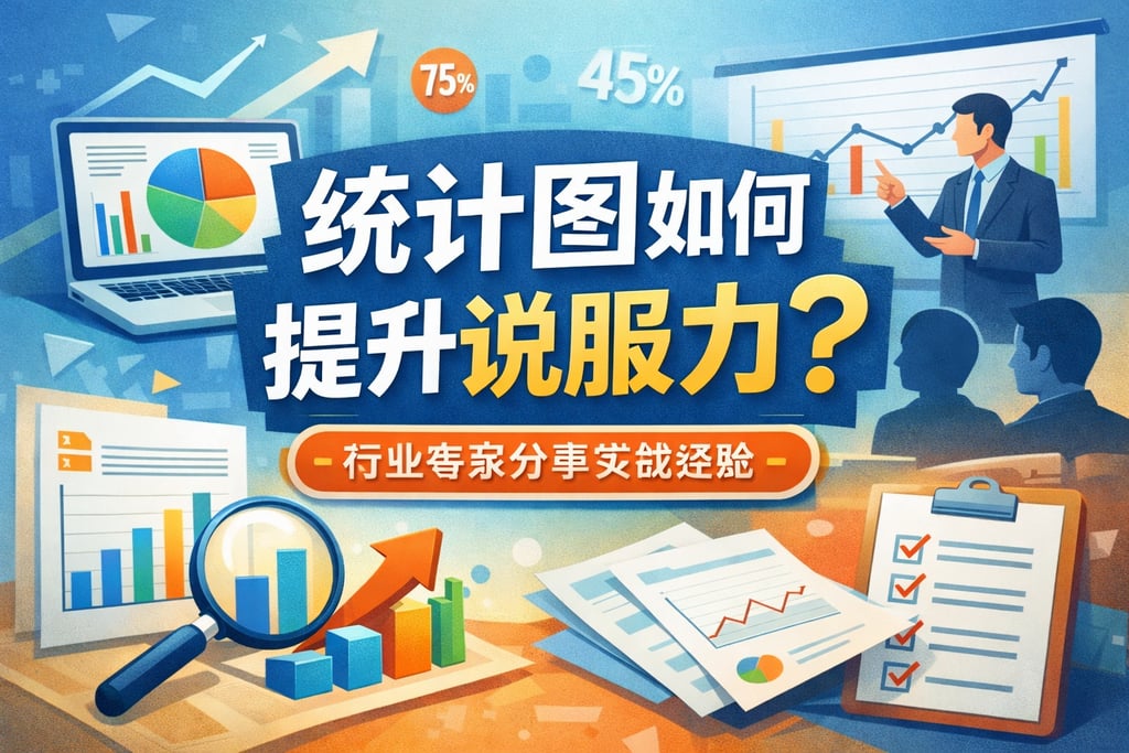 统计图如何提升说服力？行业专家分享实战经验