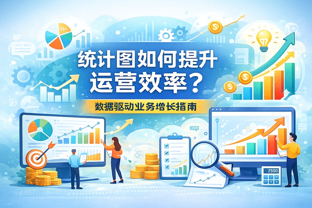统计图如何提升运营效率？数据驱动业务增长指南