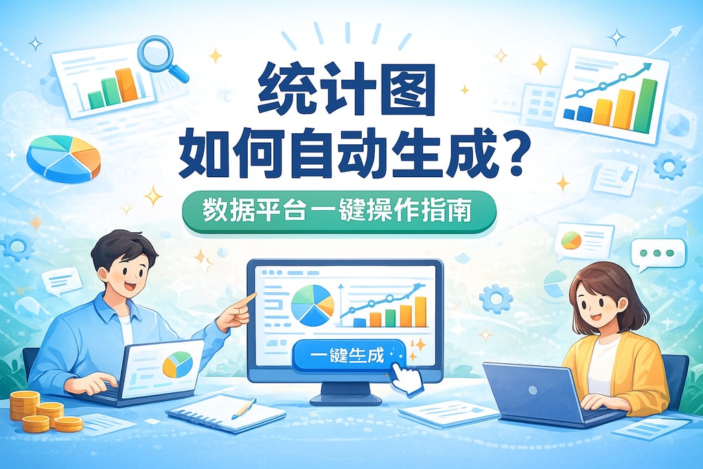 统计图如何自动生成？数据平台一键操作指南