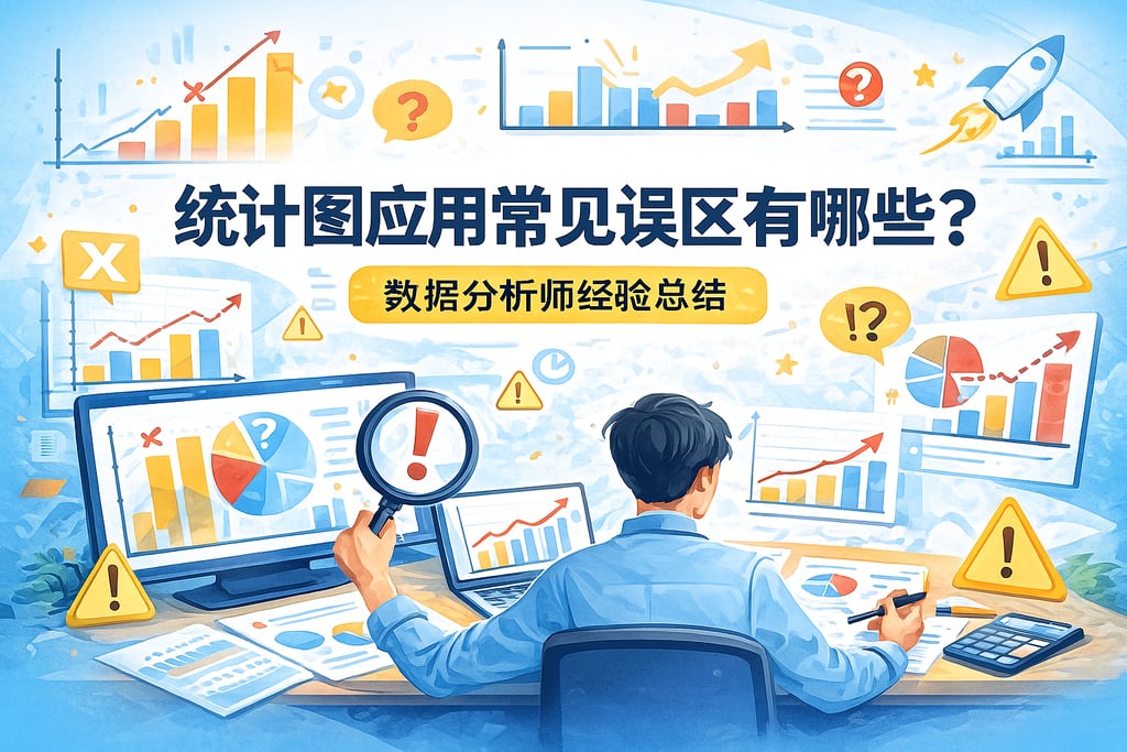 统计图应用常见误区有哪些？数据分析师经验总结