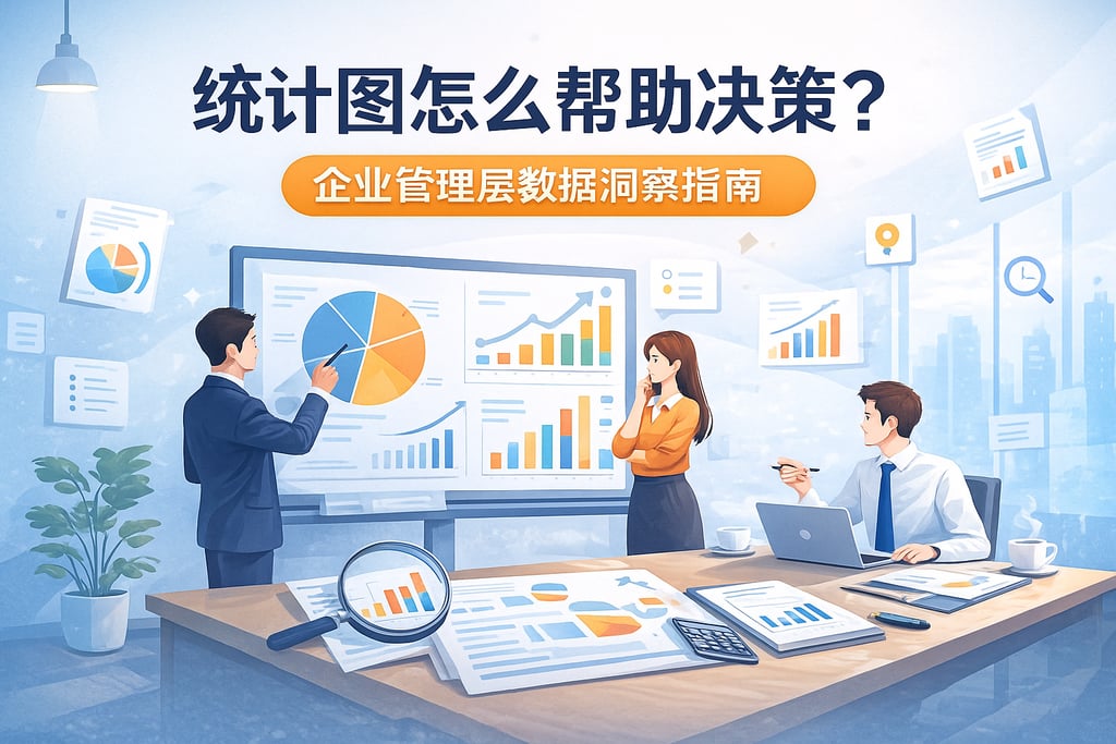 统计图怎么帮助决策？企业管理层数据洞察指南