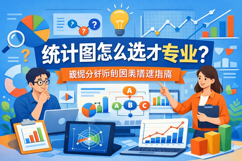 统计图怎么选才专业？数据分析师的图表搭建指南