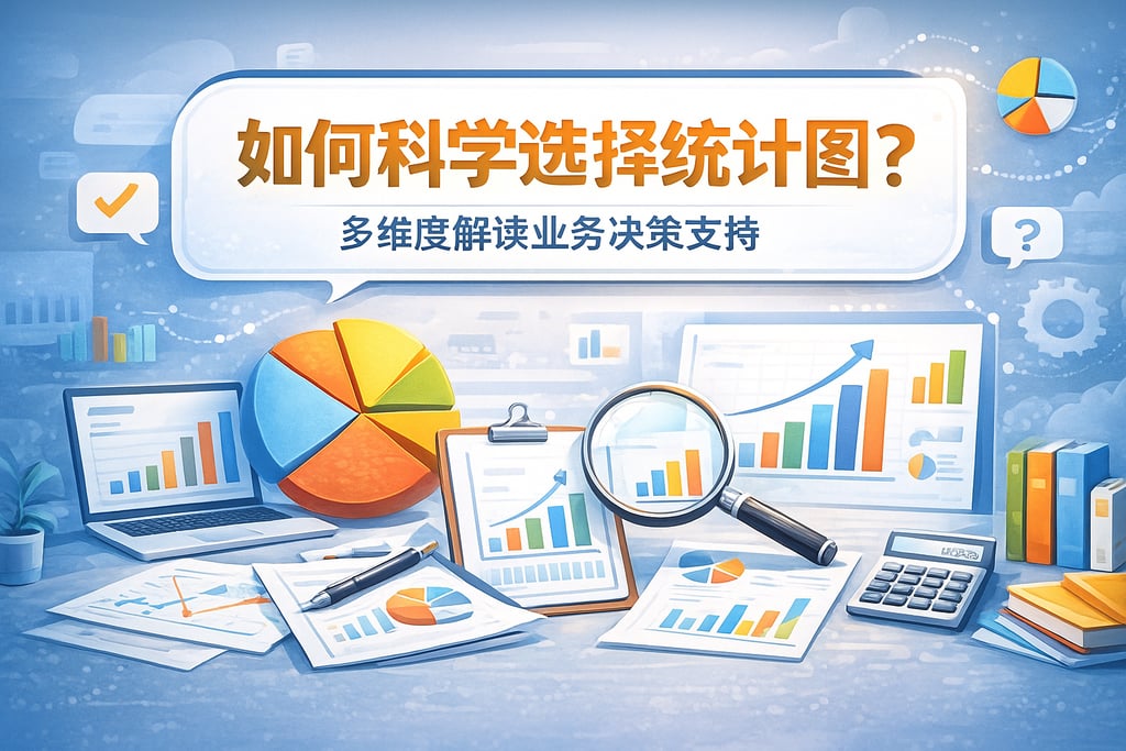 统计图怎么选才科学？多维度解读业务决策支持