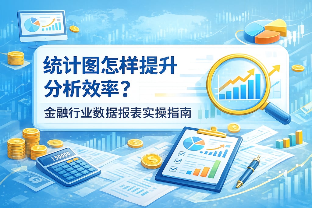 统计图怎样提升分析效率？金融行业数据报表实操指南