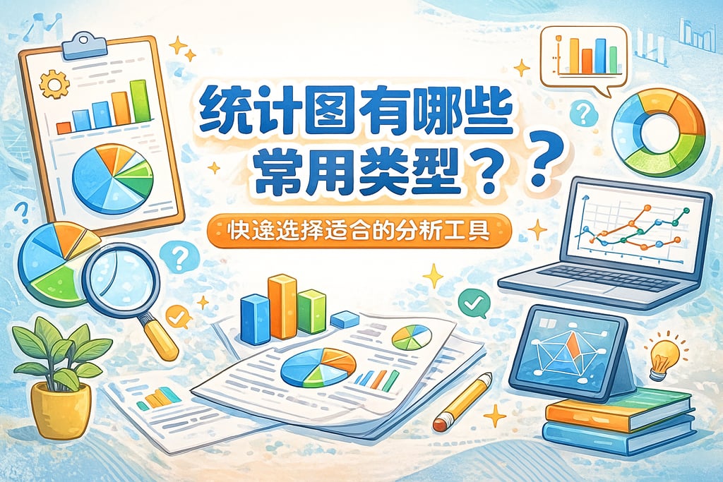 统计图有哪些常用类型？快速选择适合的分析工具