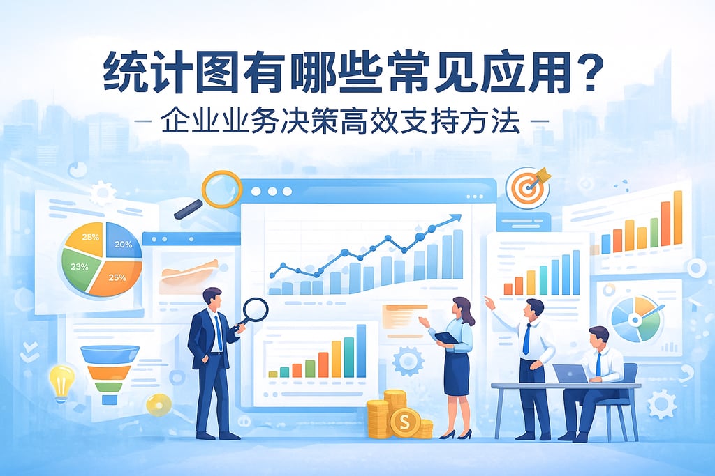 统计图有哪些常见应用？企业业务决策高效支持方法