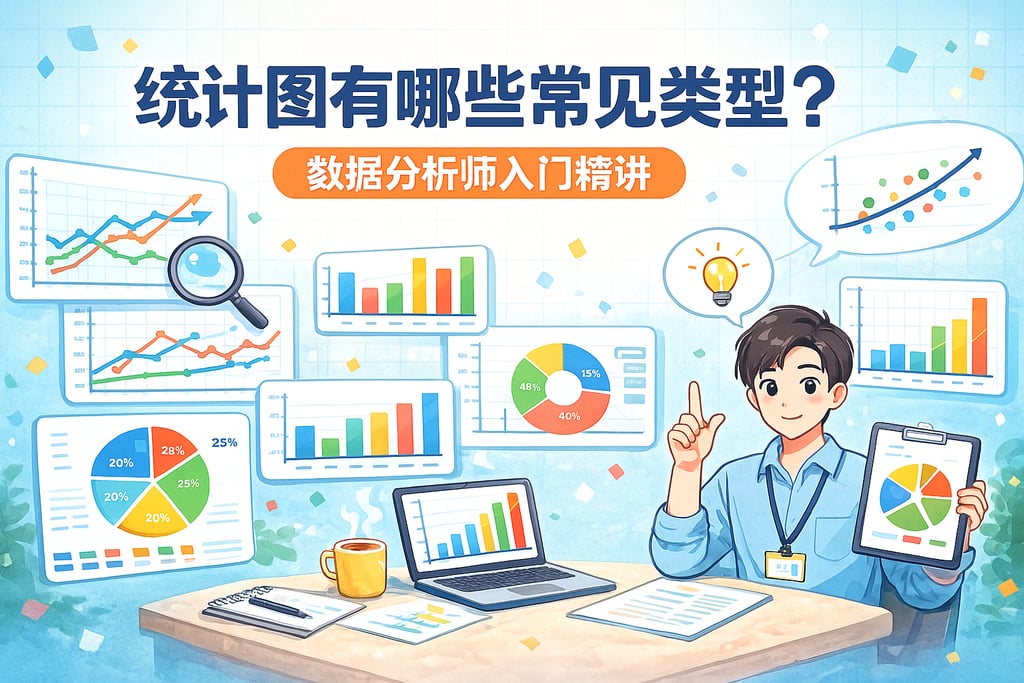 统计图有哪些常见类型？数据分析师入门精讲