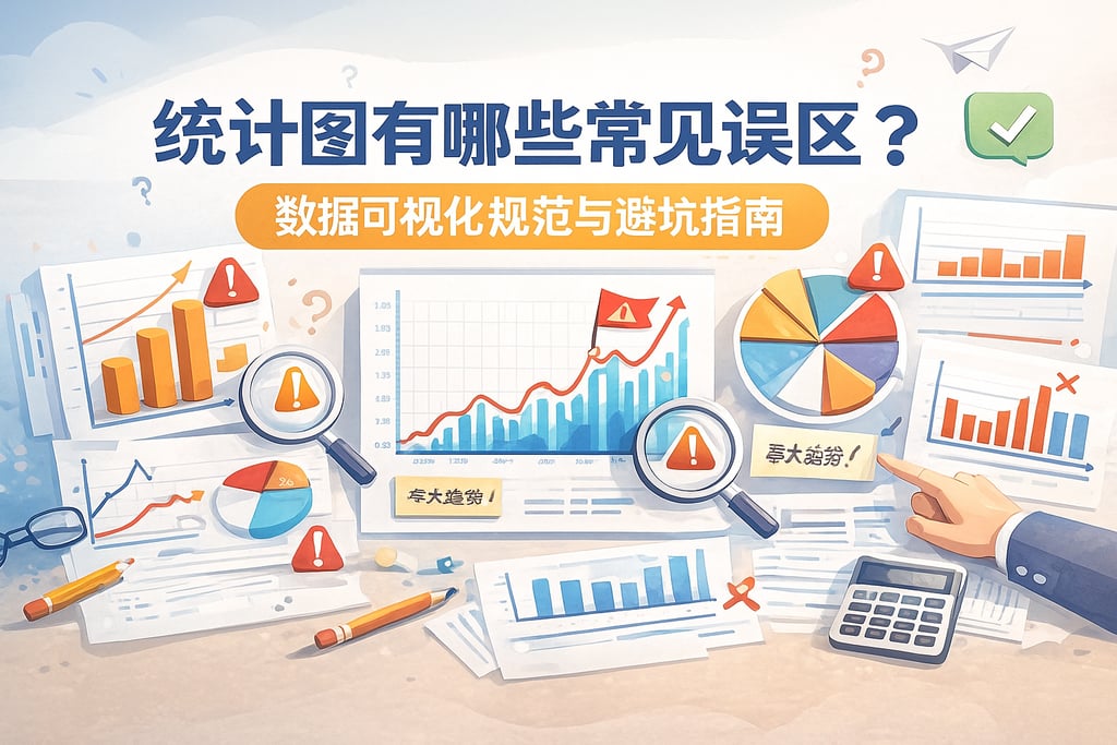 统计图有哪些常见误区？数据可视化规范与避坑指南