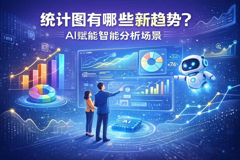 统计图有哪些新趋势？AI赋能智能分析场景