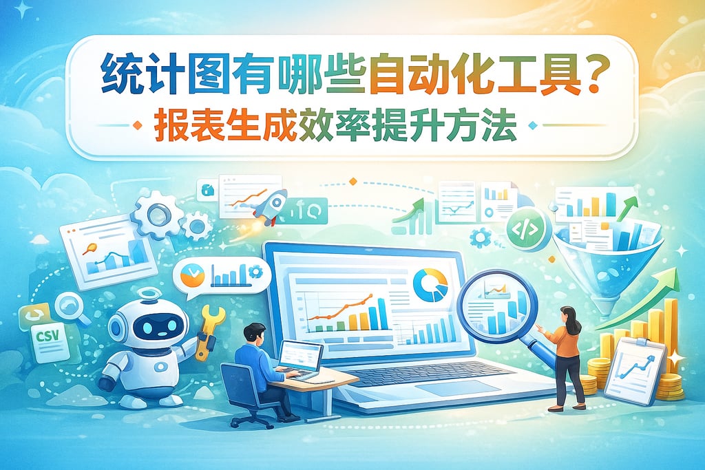 统计图有哪些自动化工具？报表生成效率提升方法