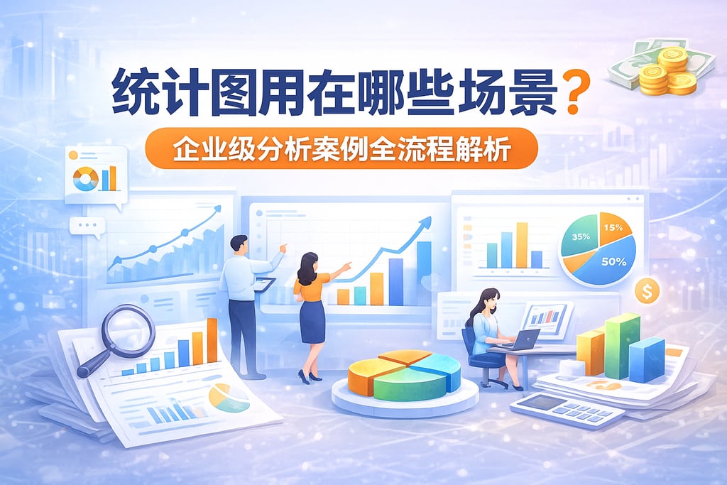 统计图用在哪些场景？企业级分析案例全流程解析