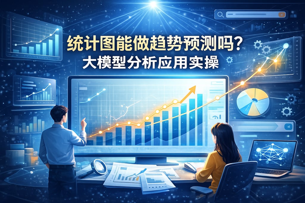 统计图能做趋势预测吗？大模型分析应用实操