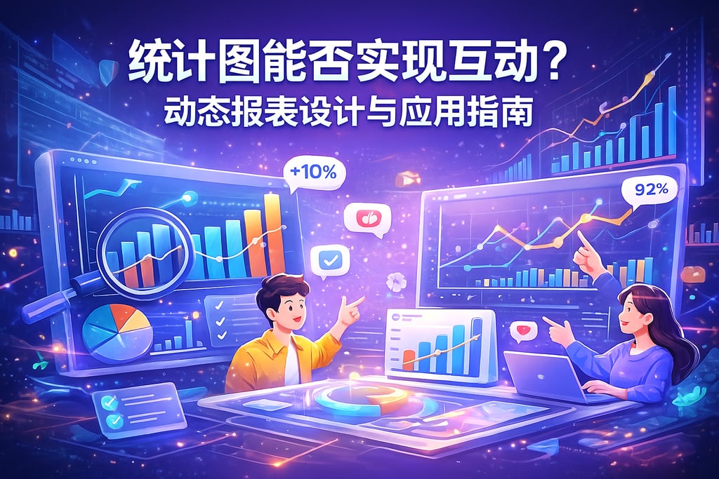 统计图能否实现互动？动态报表设计与应用指南