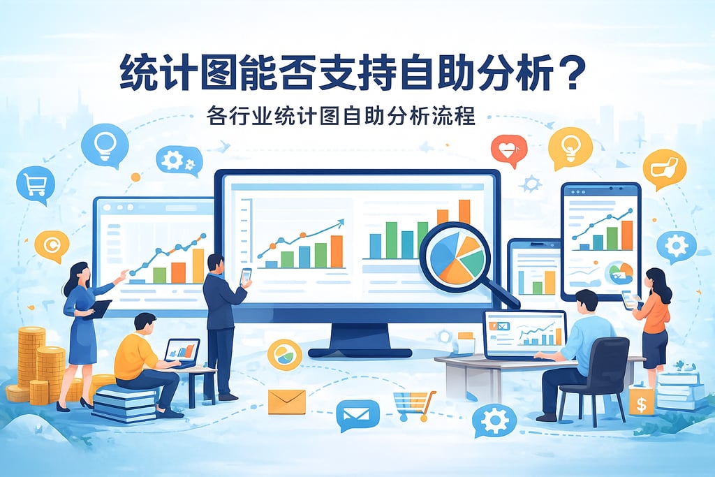统计图能否支持自助分析？各行业统计图自助分析流程