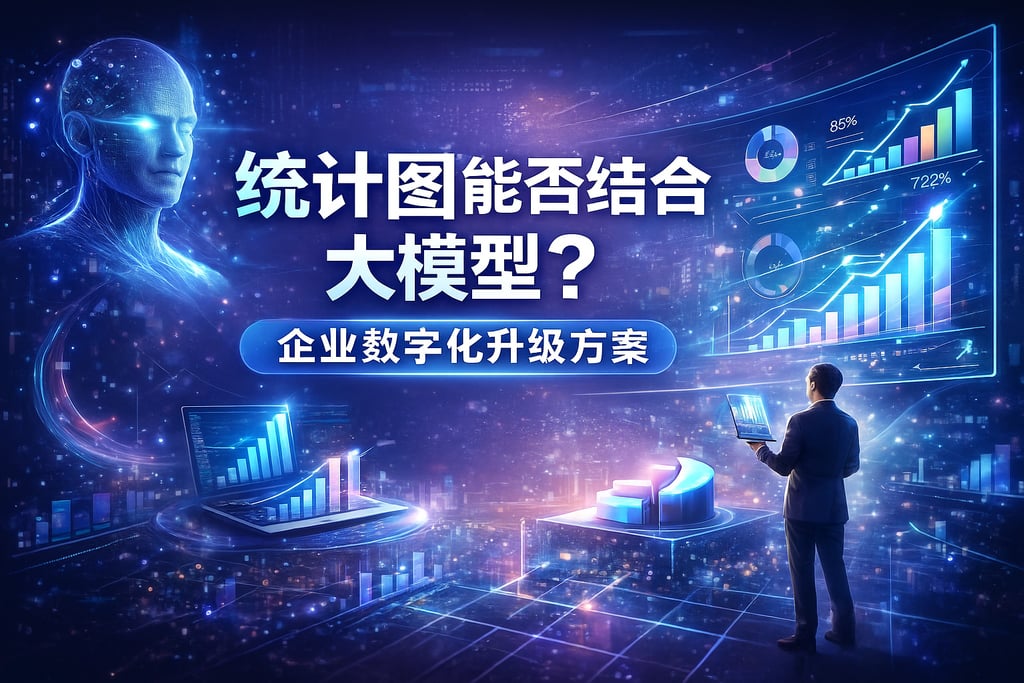 统计图能否结合大模型？企业数字化升级方案