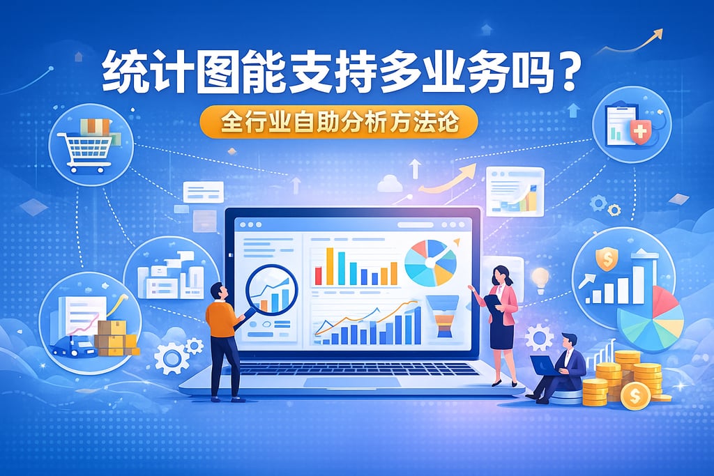 统计图能支持多业务吗？全行业自助分析方法论
