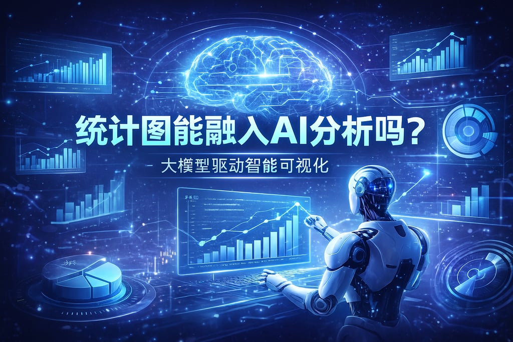 统计图能融入AI分析吗？大模型驱动智能可视化