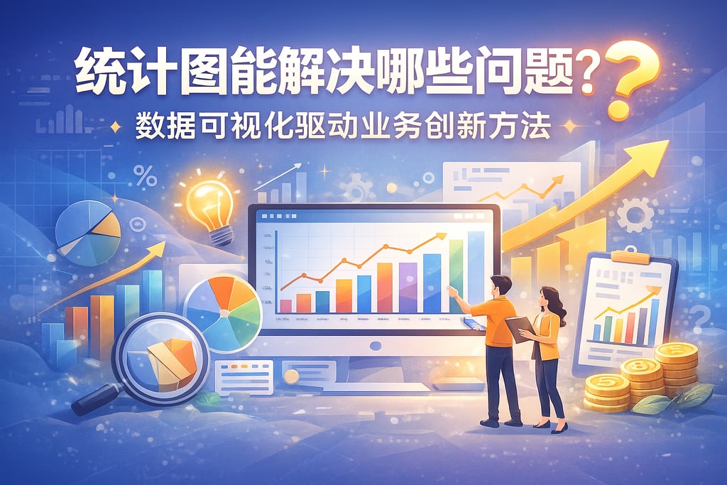 统计图能解决哪些问题？数据可视化驱动业务创新方法
