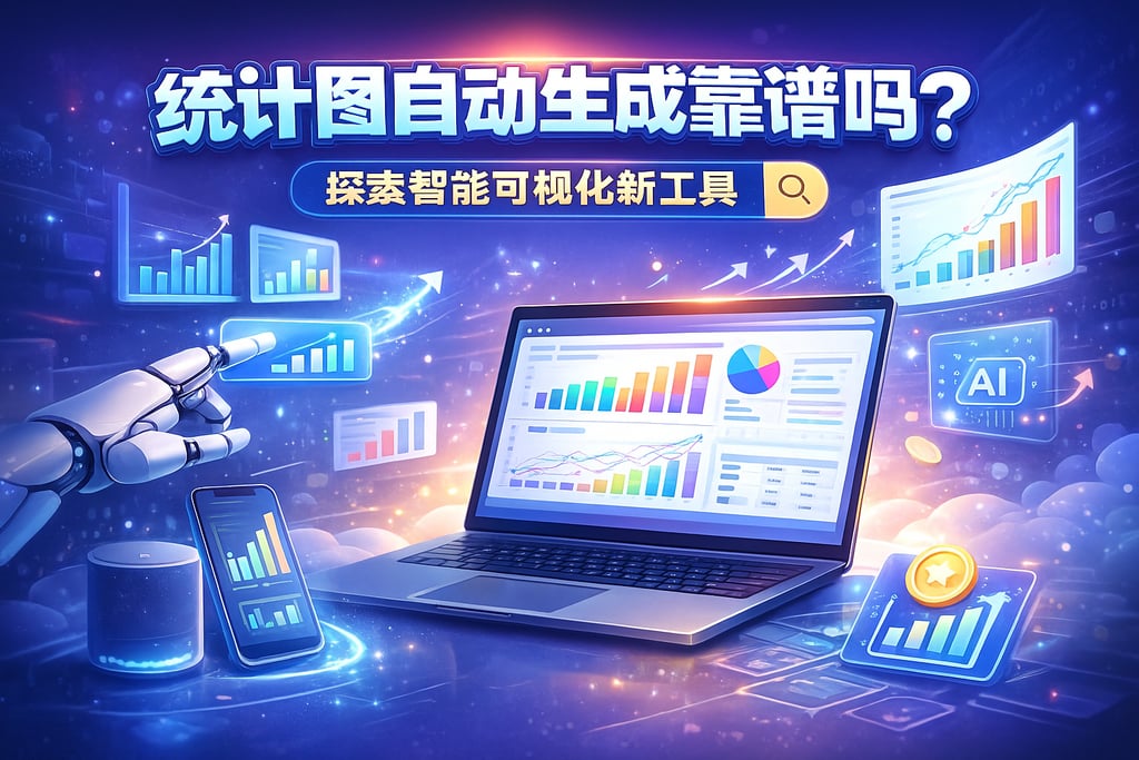统计图自动生成靠谱吗？探索智能可视化新工具