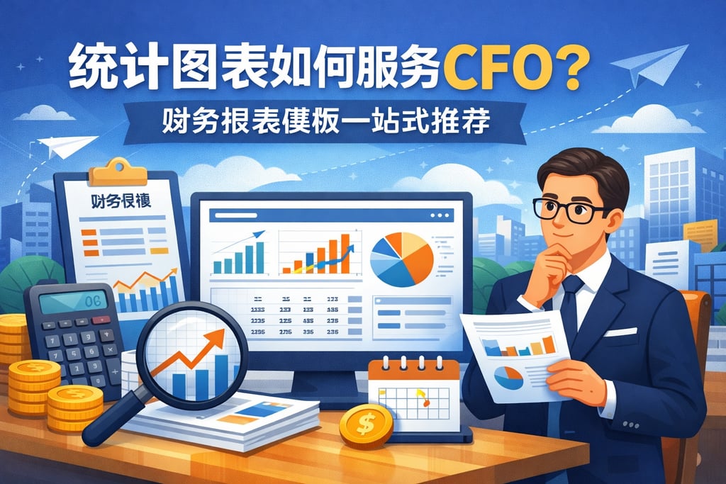 统计图表如何服务CFO？财务报表模板一站式推荐