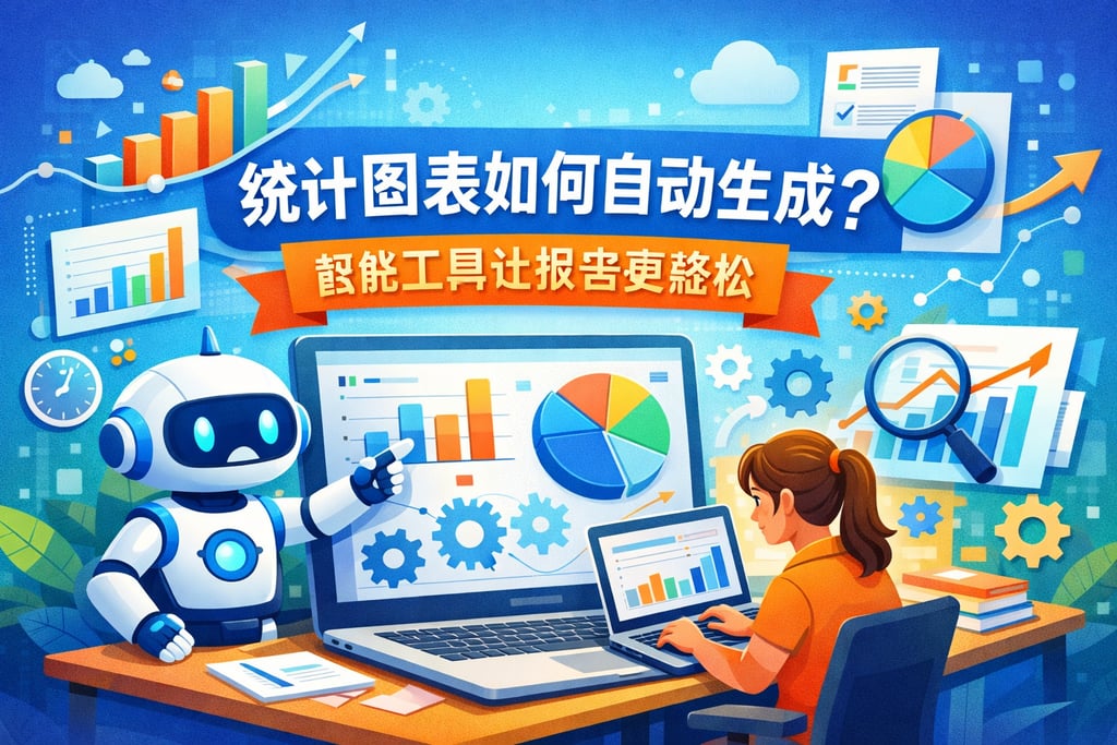 统计图表如何自动生成？智能工具让报告更轻松