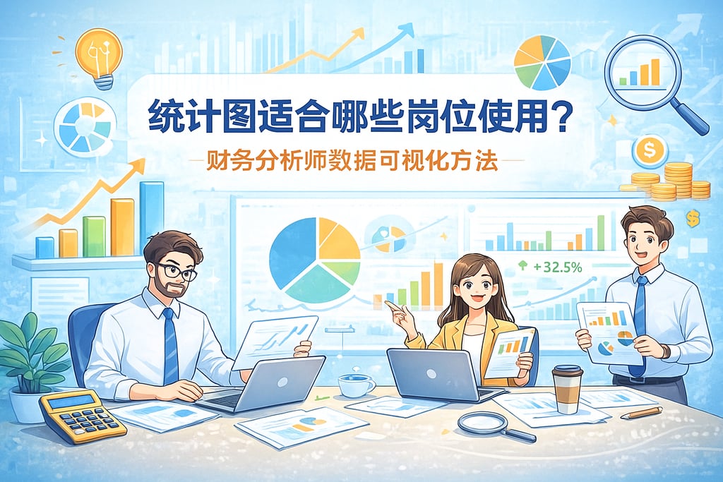 统计图适合哪些岗位使用？财务分析师数据可视化方法
