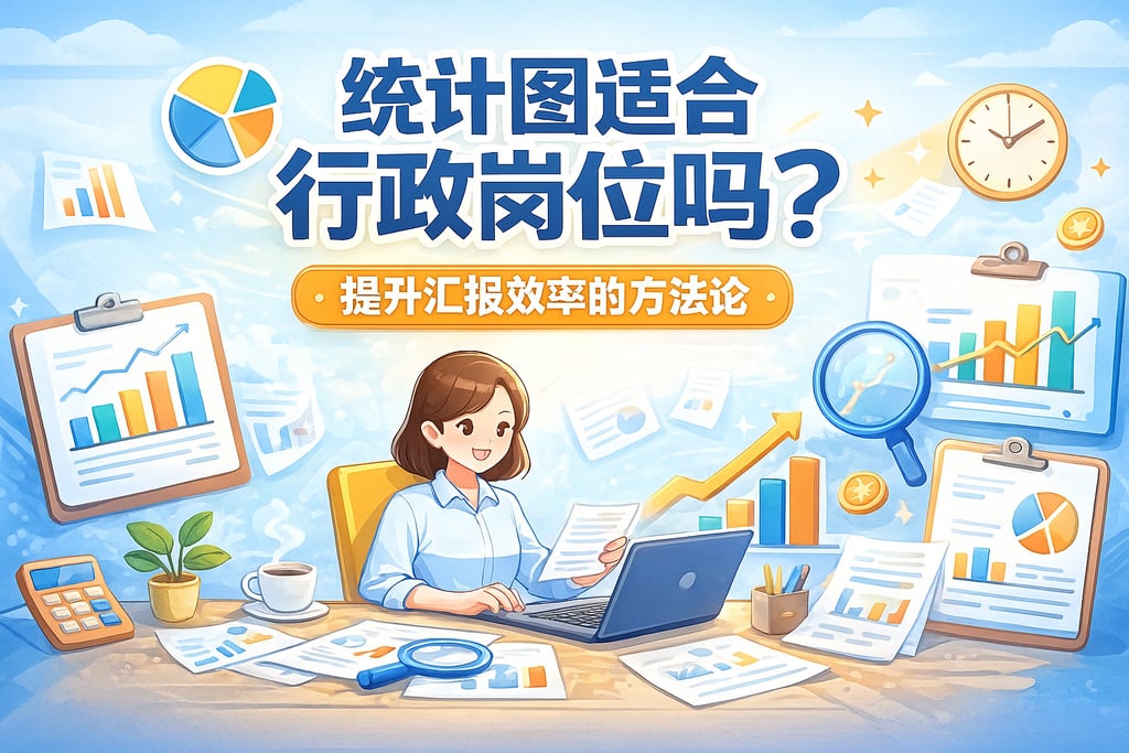 统计图适合行政岗位吗？提升汇报效率的方法论
