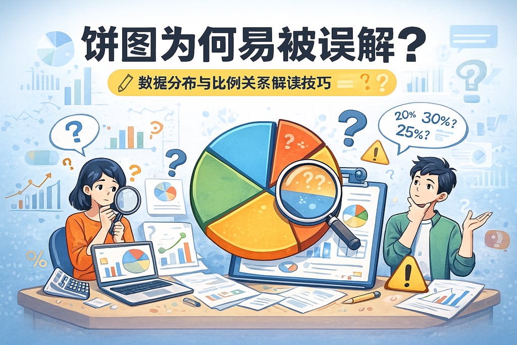 饼图为何易被误解？数据分布与比例关系解读技巧