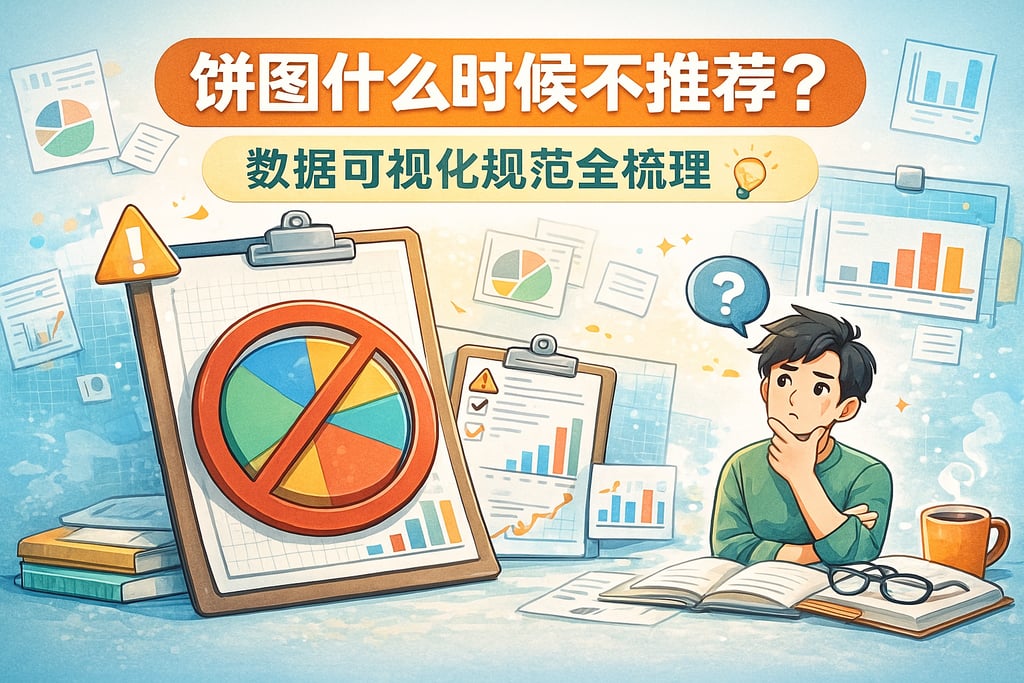 饼图什么时候不推荐？数据可视化规范全梳理