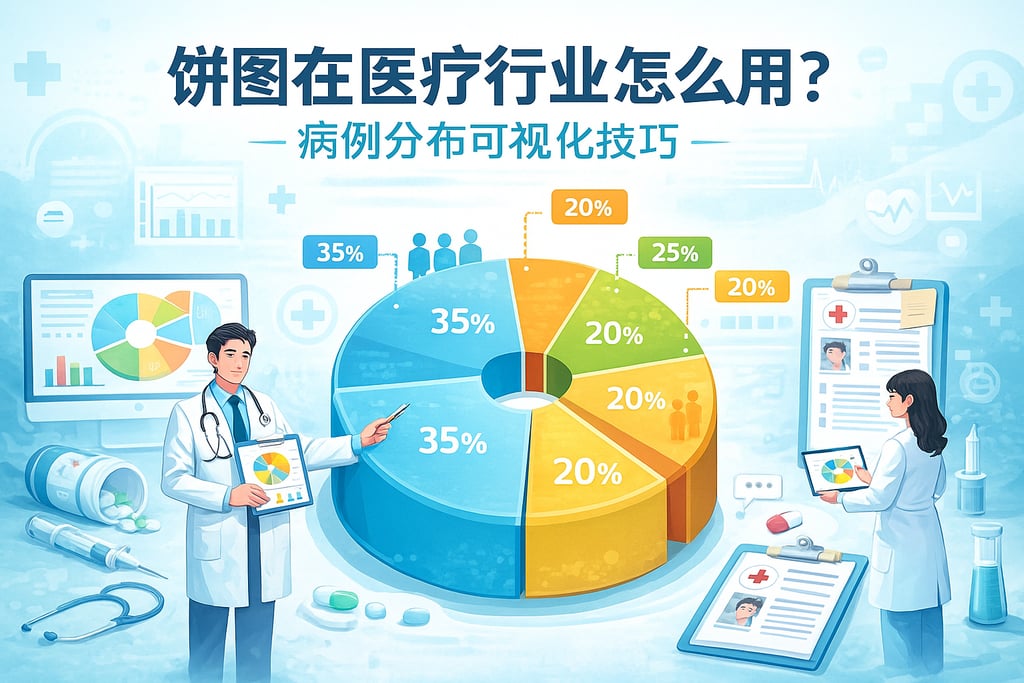 饼图在医疗行业怎么用？病例分布可视化技巧