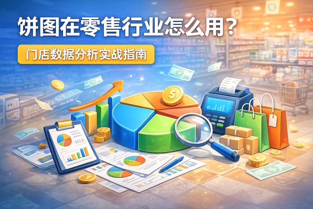 饼图在零售行业怎么用？门店数据分析实战指南