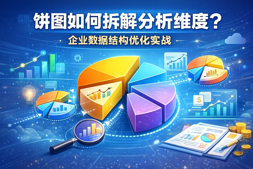 饼图如何拆解分析维度？企业数据结构优化实战